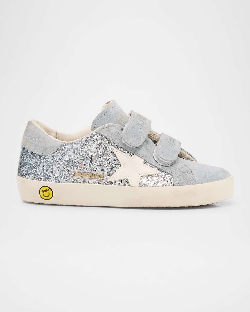 Girl's Old School Ombre Glitter Shoes, Toddler/Kids